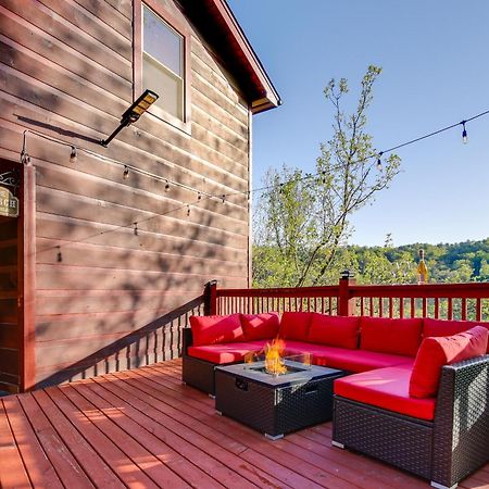 Pigeon Forge Cabin Sauna, Saltwater Pool And Views! Sevierville Bagian luar foto