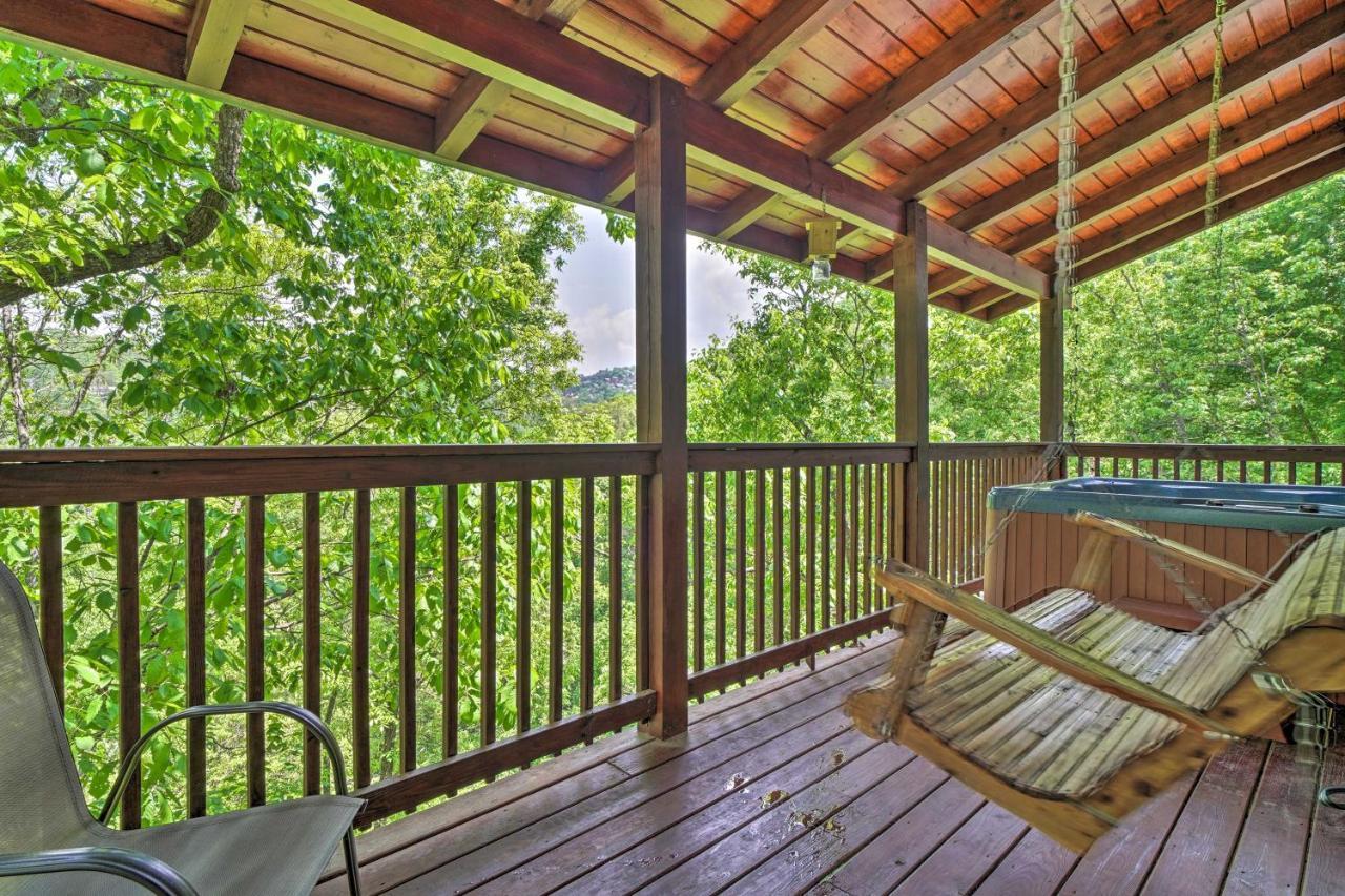 Pigeon Forge Cabin Sauna, Saltwater Pool And Views! Sevierville Bagian luar foto